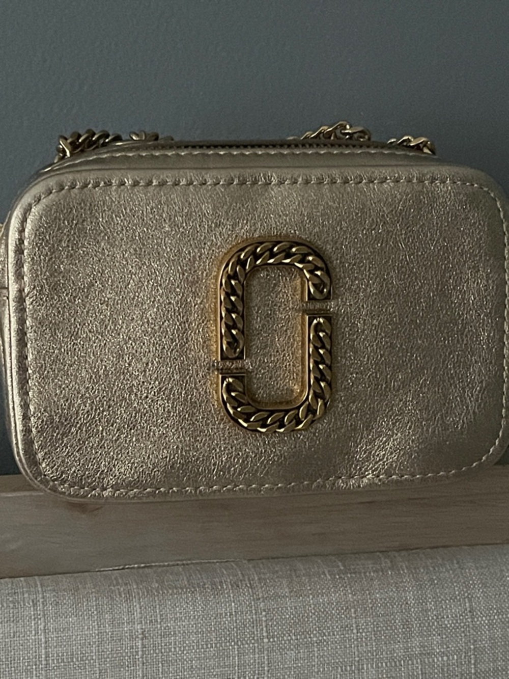 Mark Jacob glam shot soft gold leather - Picture 3 of 15